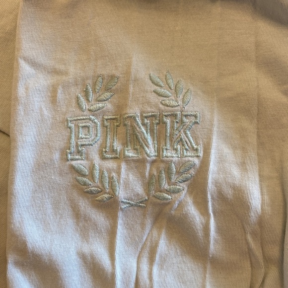 Victoria’s Secret Pink long sleeve tee with hood. - Picture 4 of 4